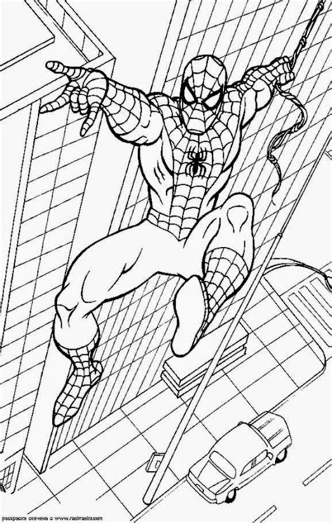 Spiderman Colouring Game Online