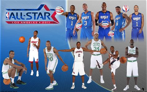 Nba All Star 2011 Eastern Conference Team Widescreen Wallpaper