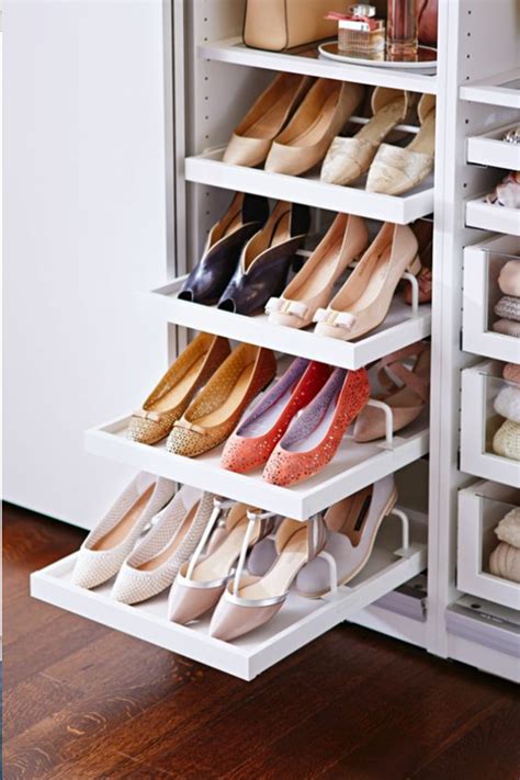 But if you're looking for a storage idea for a small guest or an attic bedroom, maybe this is not an ideal choice and something like underbed shoe storage might be a more appropriate choice. 50 Best Shoe Storage Ideas for 2017