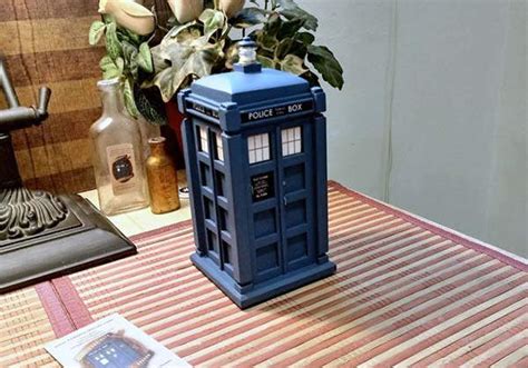 Handmade Doctor Who Tardis Wooden Ring Box Gadgetsin