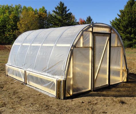 How To Make A Hoop House Greenhouse Natureced