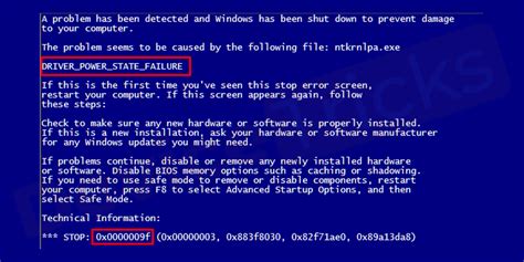 Fortunately, fixing this error is relatively simple. Fix Driver Power State Failure Error 0x0000009F on Windows ...