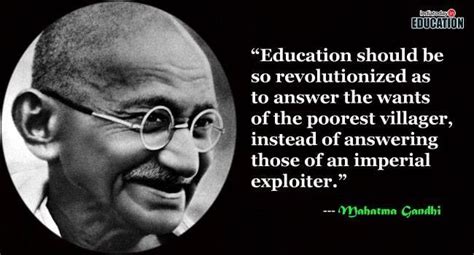Gandhi Jayanti 8 Quotes By Mahatma Gandhi On Education Education