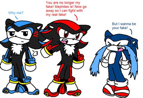 Mephiles Takes over for Sonic - Shadow The Hedgehog Fan Art (10948392 ...