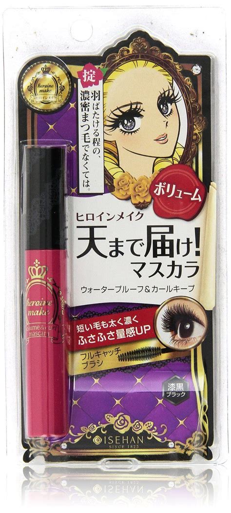 Kiss me heroine make long & curl mascara advanced film waterproof black isehan. Isehan Kiss Me heroine make | Mascara | Volume & Curl ...