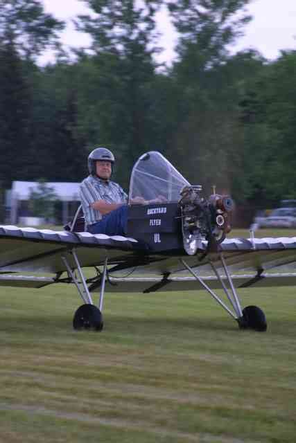 Backyard flyer bush plane lite flown at oshkosh 2015 (103 legal). Big Twin Generac aircraft engine conversion, Valley ...