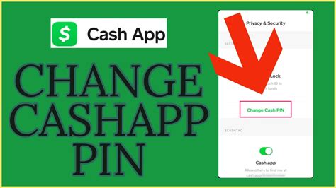 How To Change Cash App Pin Reset Cash App Pin On 2021 Youtube