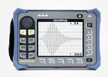 Weighing only 1.68 kg (3.72 lb.), its horizontal case is built to withstand the rigors of very harsh environments. Ultrasonic flaw detector - BondMaster 600 - Olympus ...