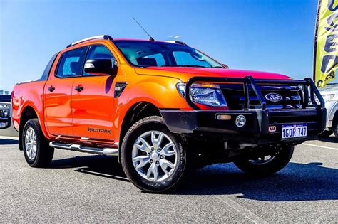 2014 FORD RANGER PX 6 SP AUTOMATIC CREW CAB UTILITY JFFD5036660