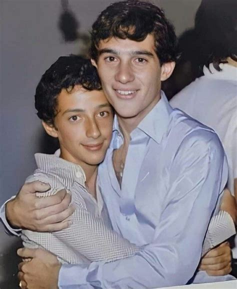 Ayrton And His Young Brother Leonardo Em 2021 Ayrton Senna Aryton