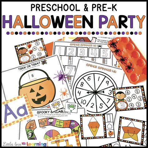 Preschool Halloween Crafts Printables