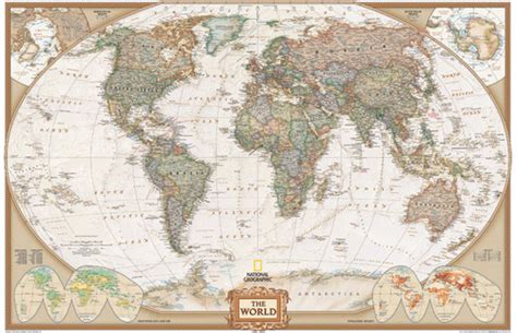 Classic Edition World Wall Maps Rand Mcnally Store