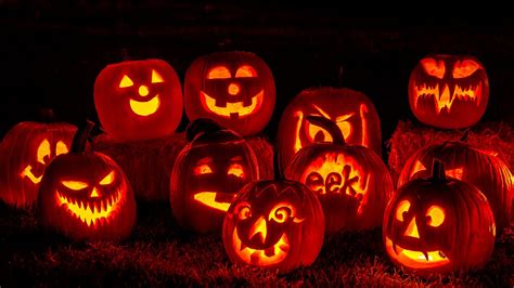 Halloween Background Ambiance Horror Nights Jack O Lanterns Youtube