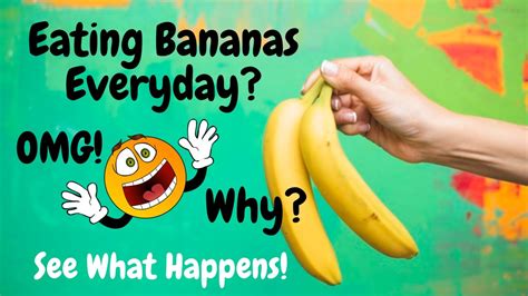 Eat 2 Bananas A Day For A Month And See What Happens To Your Body 2 Bananas Per Day Youtube