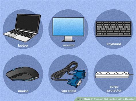 3 Ways To Turn An Old Laptop Into A Desktop Wikihow