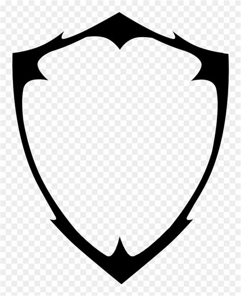 Blank Sheild Clipart