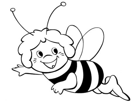 Dibujos De Abejas Para Colorear E Imprimir Gratis