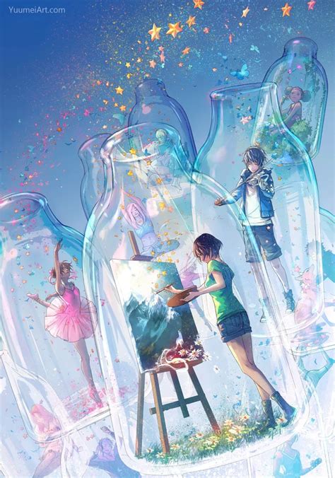 Start With Love By Yuumei Wenqing Yan ImaginaryColorscapes Art And