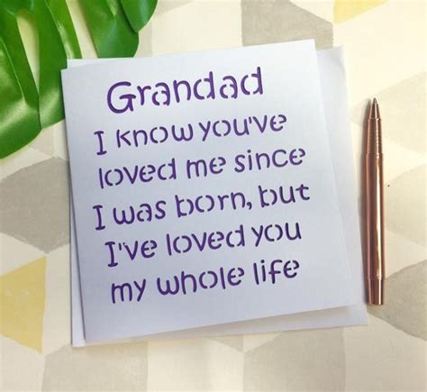 Grandad Card Fathers Day Card Fathers Day Grandad Etsy Uk