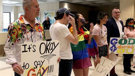 Teachers Speak Out As Floridas Dont Say Gay Bill Heads To Desantis