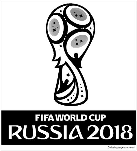 Logo Russia Disegni Da Colorare Disegni Da Colorare Logo Coppa