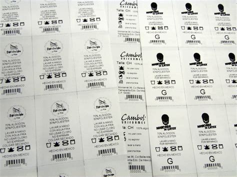 Maybe you would like to learn more about one of these? Etiquetas Con Instrucciones De Lavado Personalizadas ...