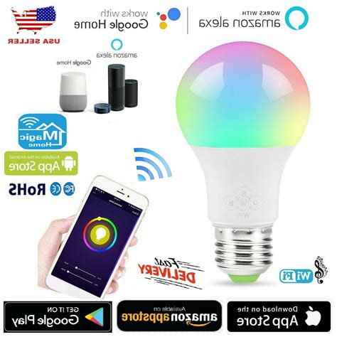 Check spelling or type a new query. Wifi Smart Multi-Color LED Light Bulb for Amaz