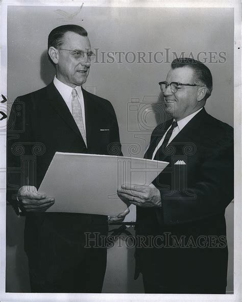 1963 Press Photo Dr Harold Ockenga And Rev George Mcneill At The Annual