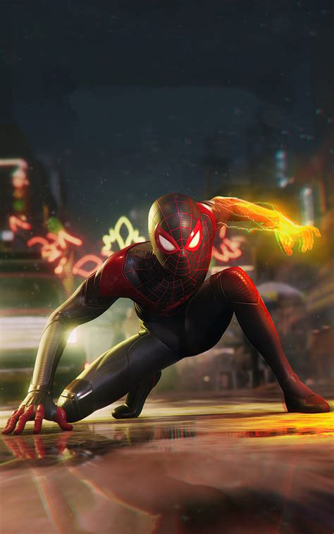 800x1280 2020 Marvels Spider Man Miles Morales New 4k Nexus 7samsung