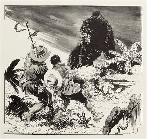 Capns Comics Werewolf By Frank Frazetta