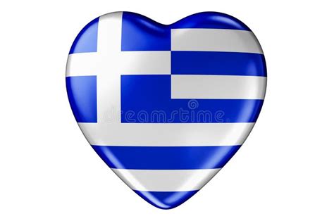 Heart Greek Flag Stock Illustrations 452 Heart Greek Flag Stock