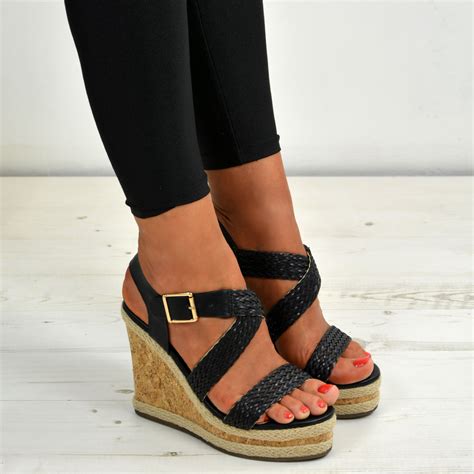 Info Top 21 Wedge Strap Sandals