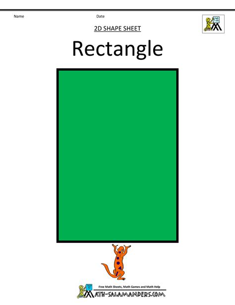 Rectangle Printable