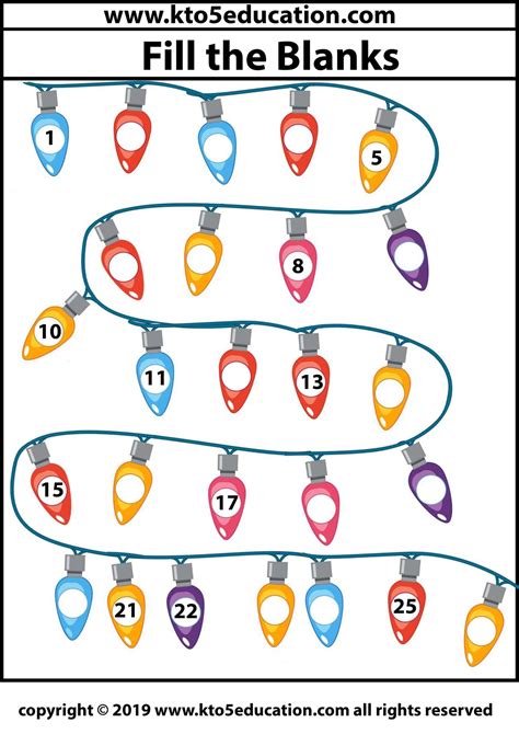Counting Kto5education Free Lesson Resources For Pre To Class 5