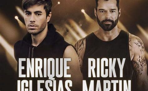 Enrique Iglesias Y Ricky Martin Se Unen En Gira Por Estados Unidos