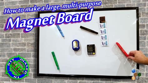 Make A Magnet Board Multi Purpose Project Board Youtube
