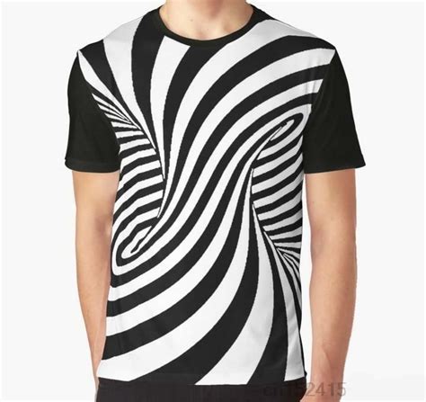 All Over Print Optical Illusions Graphic T Shirt