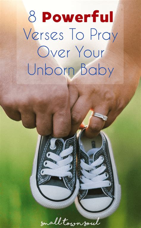 8 Powerful Verses To Pray Over Your Unborn Baby Free Printable