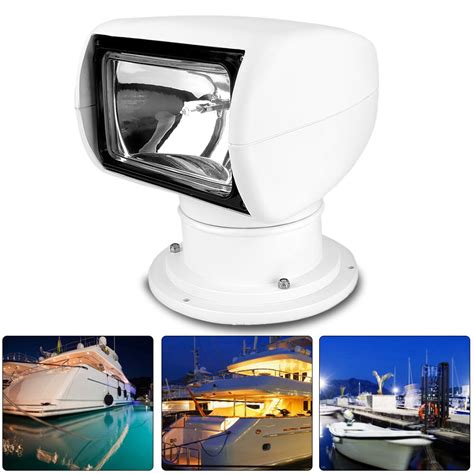 Ccdes 12v 100w Boat Truck Car Spotlight Marine Searchlight Light Remote
