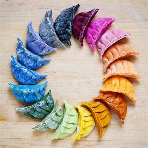 Rainbow Dumplings Which Color Would You Try First Yay For Rainbow