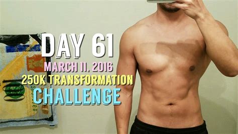 Body Transformation Day 61 250k Transformation Challenge Kinobody