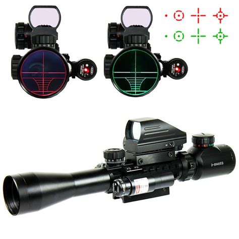 3 9x32 Eg Optics Riflescope Hunting Scope With Tactical Holographic