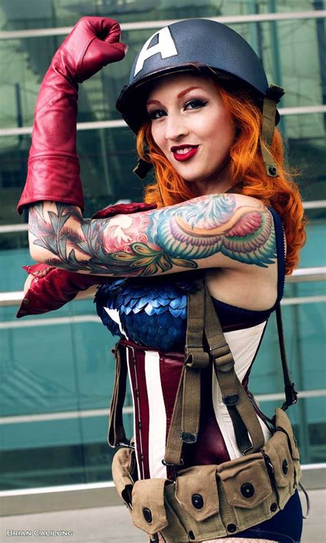 15 Awesome Womens Captain America Cosplay Smashcave Cosplay Woman