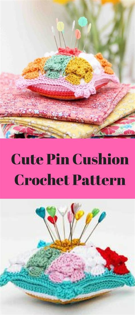 Cutie Pin Is The Cutest Crochet Pin Cushion Youve Ever Seen With Its