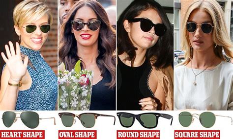 The Most Flattering Sunglasses For Each Face Shape Daily Mail Online