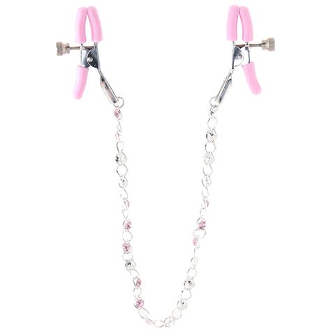 First Time Crystal Nipple Teaser Clamps Shop Calexotics Products At