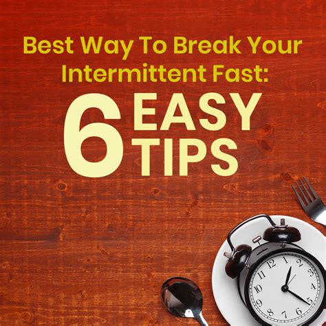 Intermittent fasting is a means of reducing calories by restricting one's intake for several days each week, and then eating regularly the rest of the days, rather than focusing on permanent. Best Way To Break Your Intermittent Fast: 6 Easy Tips ...