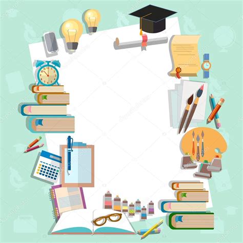 Education background diploma exams — Stock Vector © Matriyoshka #89612002