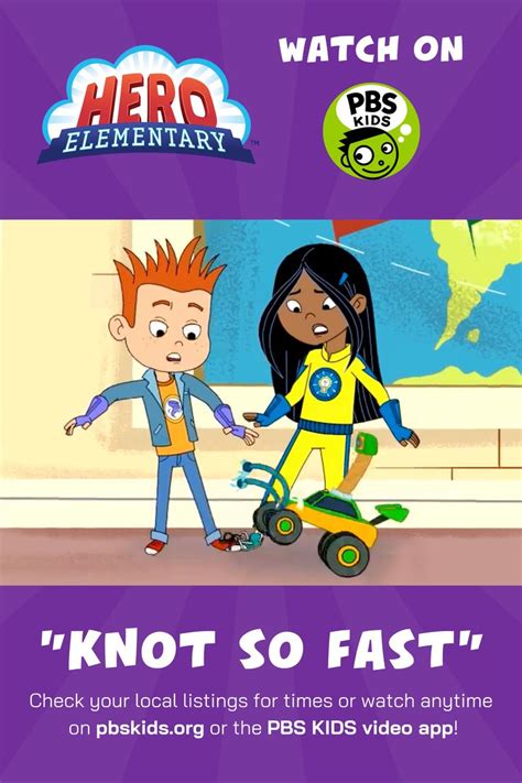 Watch Hero Elementary Episode Knot So Fast In 2021 Pbs Kids Videos