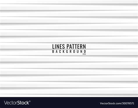 Abstract Seamless Horizontal White Lines Vector Image